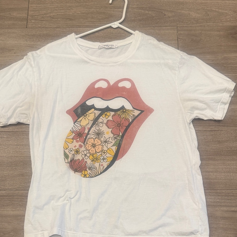 Free people Rolling Stones Shirt